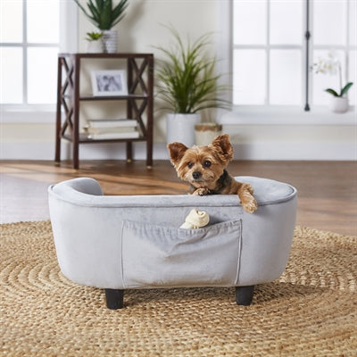 Enchanted pet Enchanted hondenmand / sofa coco lichtgrijs