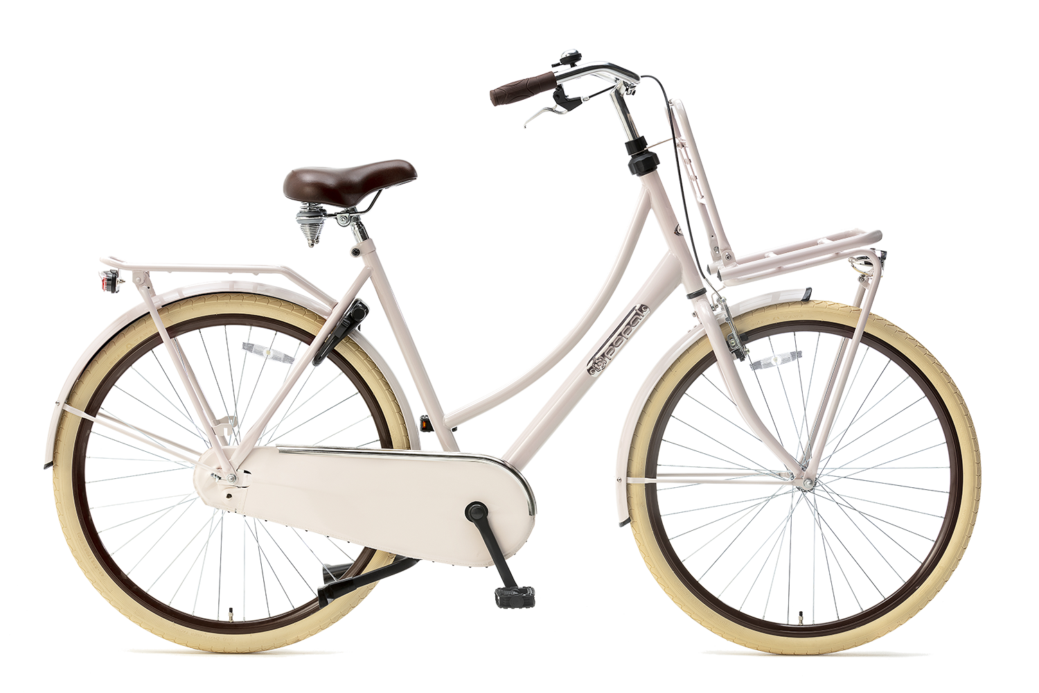 Popal | Damesfiets | Daily Dutch Basic 28 | Staal | Roze