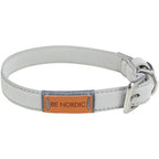 Trixie Halsband hond be nordic leer grijs