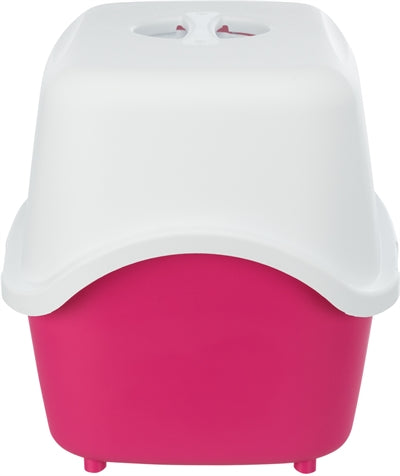 trixie kattenbak vico roze wit