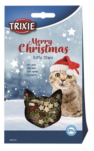 Trixie Xmas kitty stars met lam