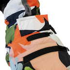 Croci Regenjas hiking go harlequin groen / grijs / oranje / wit