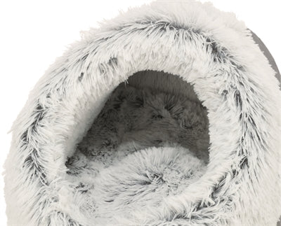 Trixie kattenmand iglo harvey grijs wit-zwart