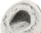 Trixie kattenmand iglo harvey grijs wit-zwart