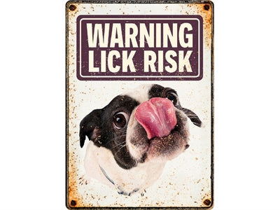 Plenty gifts Waakbord blik lick risk