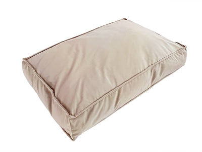 Madison Friends hondenkussen lounge velvet taupe