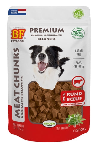 Biofood Meat chunks rund