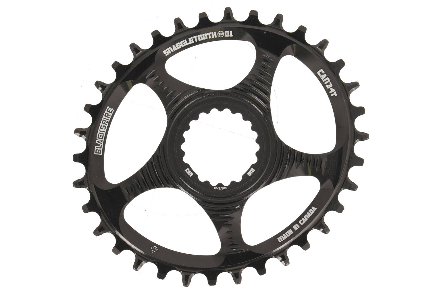 Blackspire Kettingblad snaggletooth oval cannondale direct mount 34t