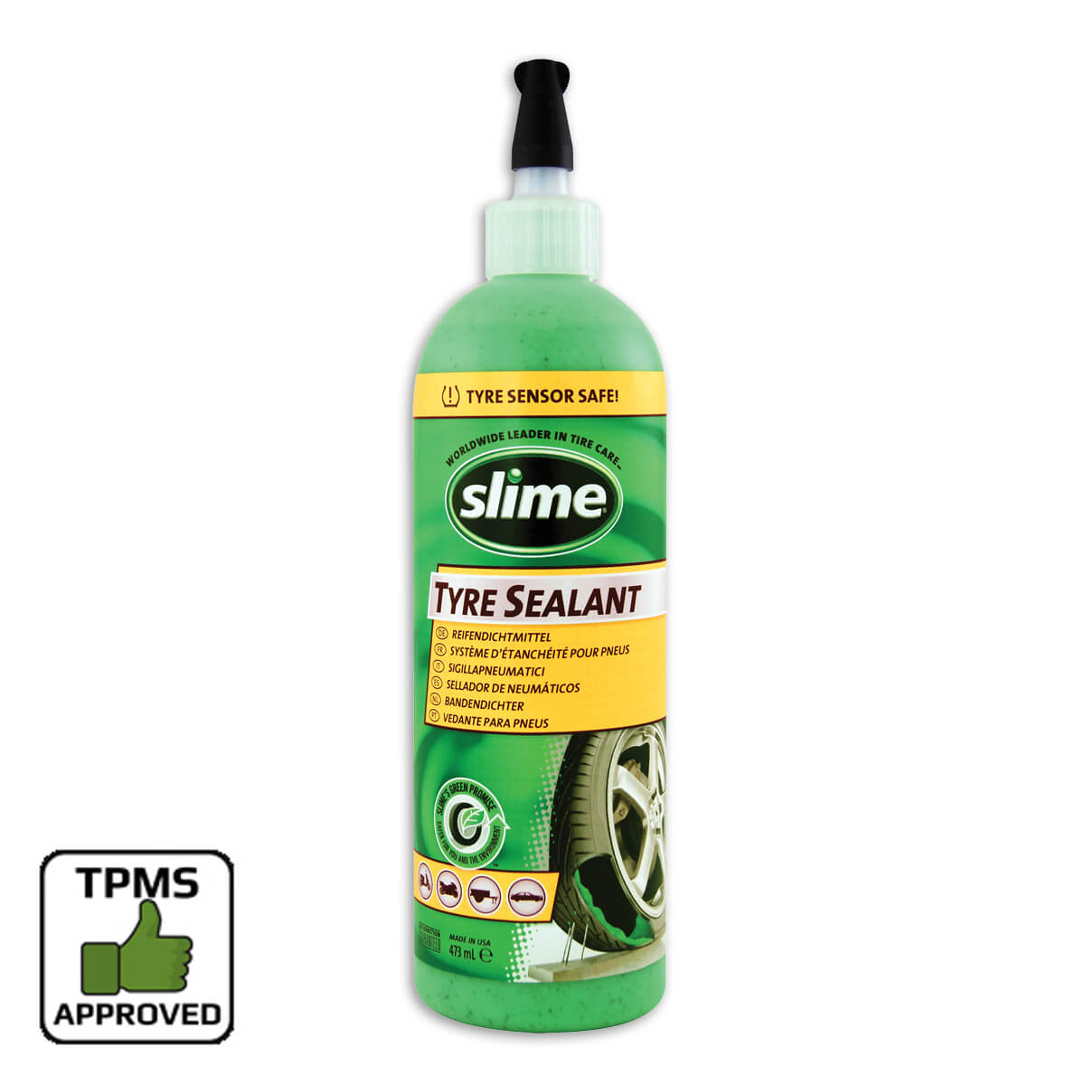 Slime noodafdichtmiddel voor banden 473 ml
