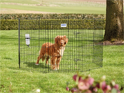 Savic Puppyren dog park zwart