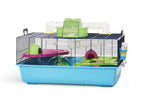 Savic Hamsterkooi heaven metro lichtblauw / donkerblauw