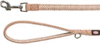 Trixie Hondenriem boho ruiten premium met neopreen karamel