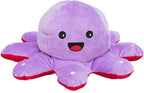 Trixie Octopus omkeerbaar pluche rood paars