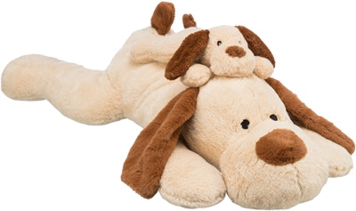trixie hond benny pluche beige bruin