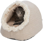 trixie kattenmand iglo boho beige