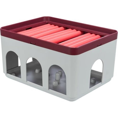 trixie cat activity rod box wit bordeaux
