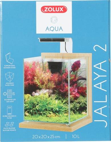 Zolux Aquarium kit jalaya 2 licht eiken