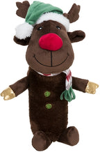 Trixie Xmas rendier met fles pluche