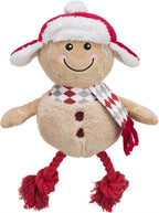 trixie xmas peperkoekman met flostouw benen pluche katoen