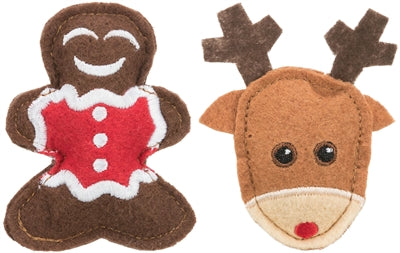Trixie Xmas elk en peperkoekman vilt