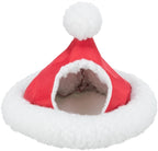 Trixie Xmas iglo muis / hamster rood / wit