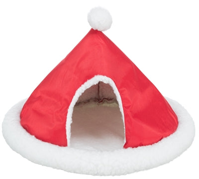 Trixie Xmas iglocavia konijn rood wit