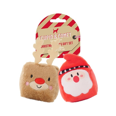 Cupid & comet Christmas cubes gift set