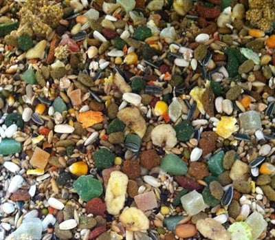 Hareco Papegaai select met pellets