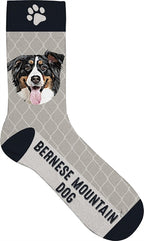Plenty gifts Sokken sennerhond grijs