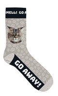 Plenty gifts Sokken grijze kat go away