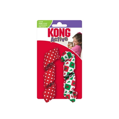Kong Holiday cat active curlz
