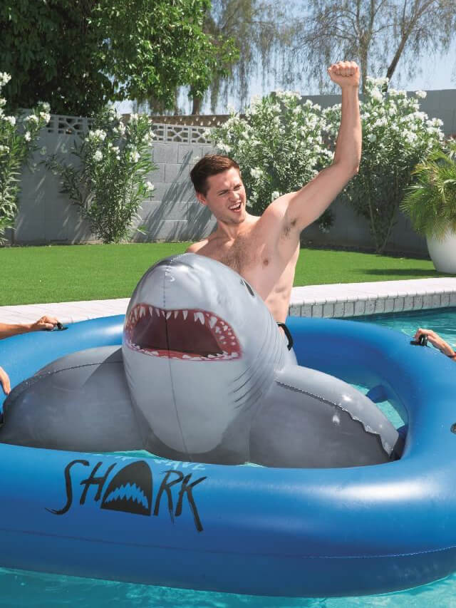 Bestway Shark Ride opblaasbare rodeo