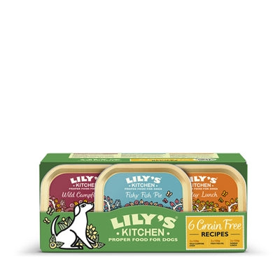 Lily's kitchen Dog adult grain free dinners tray multipack