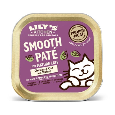 Lily's kitchen Cat mature cod / chicken pate