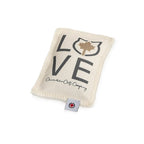 Canadiancat company Canadian cat speelkussen love met catnip beige / grijs
