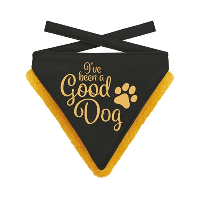 Plenty gifts Kerst bandana good dog zwart