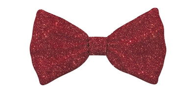 Plenty gifts Kerst vlinderstrik glitter rood