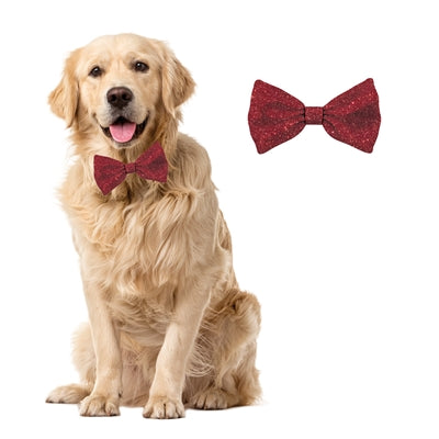 Plenty gifts Kerst vlinderstrik glitter rood
