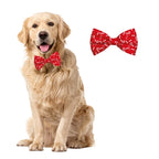Plenty gifts Kerst vlinderstrik bot / candy cane rood