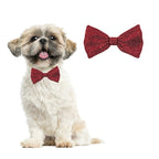 Plenty gifts Kerst vlinderstrik glitter rood