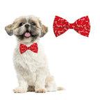 Plenty gifts Kerst vlinderstrik bot / candy cane rood
