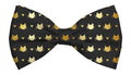 Plenty gifts Kerst vlinderstrik kat zwart