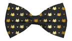 Plenty gifts Kerst vlinderstrik kat zwart