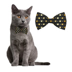 Plenty gifts Kerst vlinderstrik kat zwart