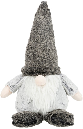 Trixie Kerst kabouter pluche grijs