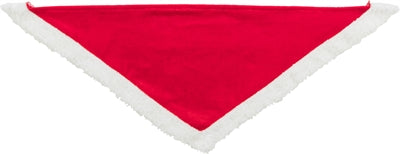 Trixie Kerstbandana velvet look rood assorti