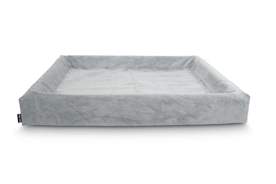 Bia bed rib hoes hondenmand grijs