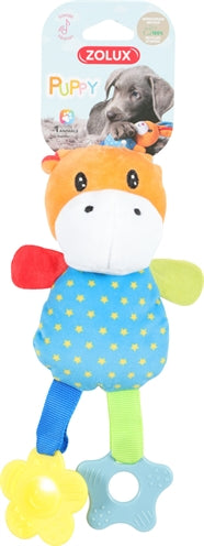 Zolux Puppy rio pluche hippo blauw