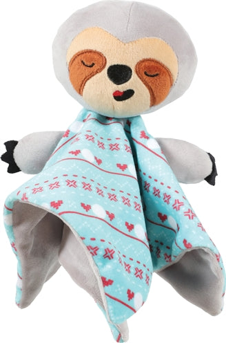 Zolux Chiquitos pluche luiaard knuffeldoekje gerecycled