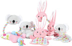 Zolux Puppy tiny pluche koala met touw grijs